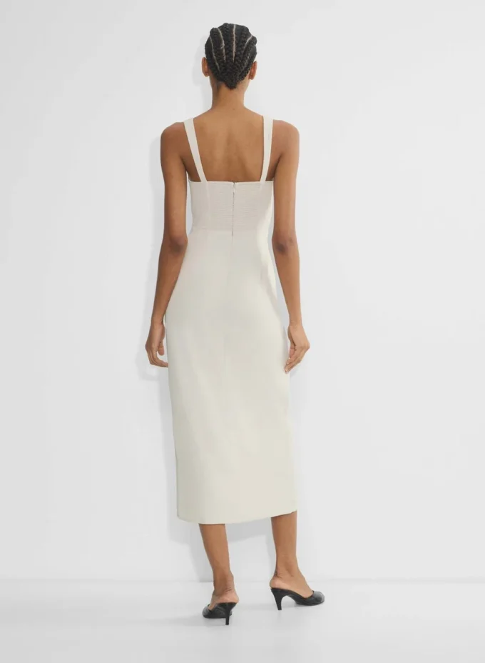 90s Slit Satin Midi Dress 90s Slit Satin Midi Dress