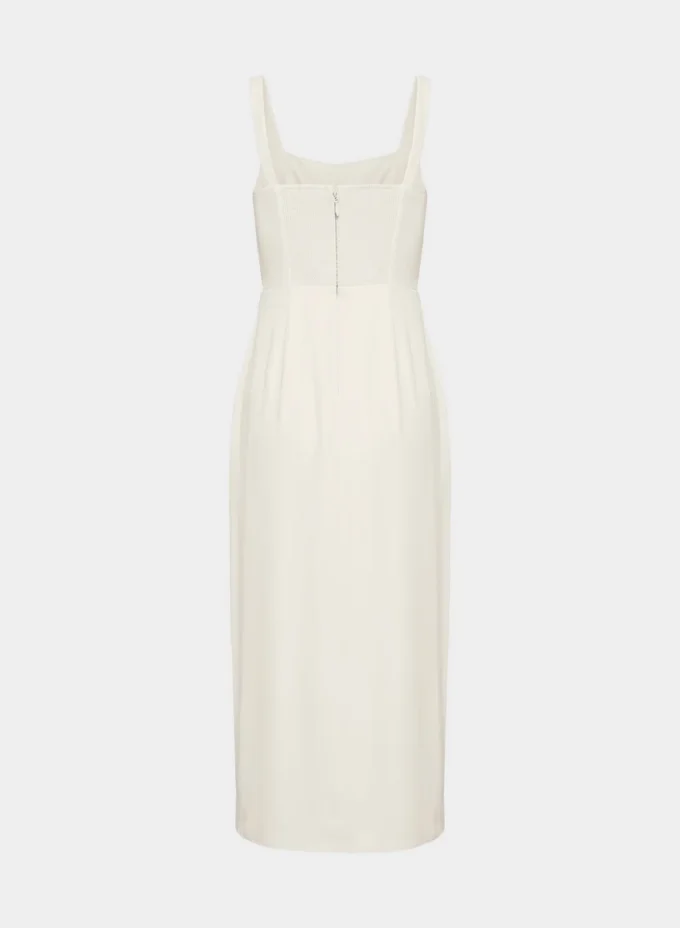 90s Slit Satin Midi Dress 90s Slit Satin Midi Dress