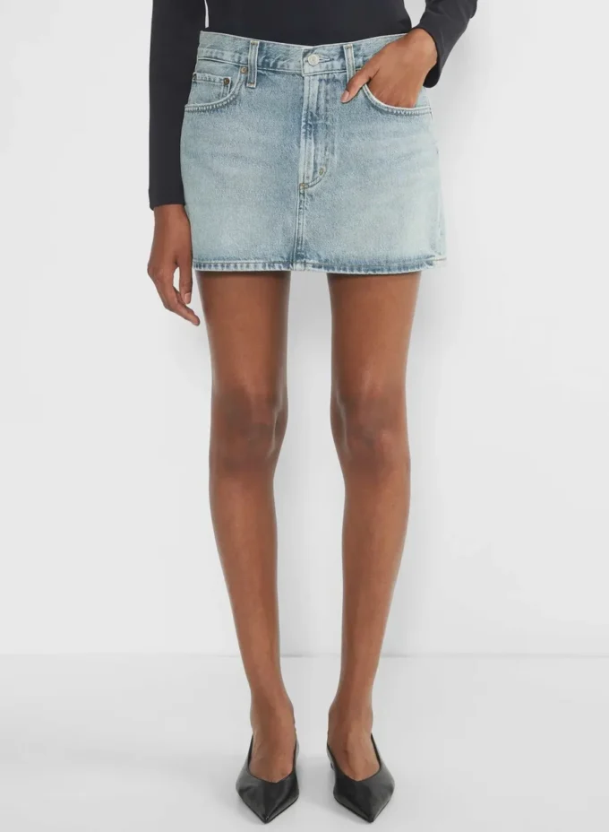 AGOLDE Alek Mini Skirt