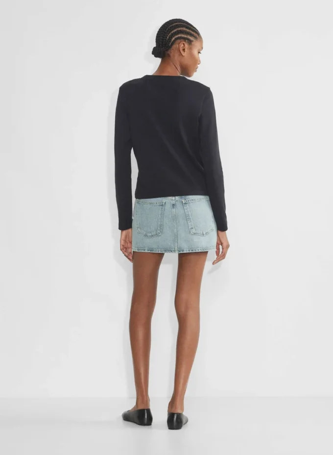 AGOLDE Alek Mini Skirt