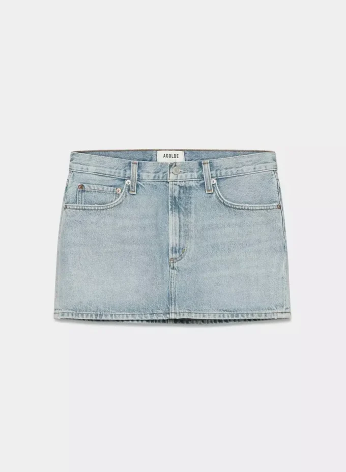 AGOLDE Alek Mini Skirt