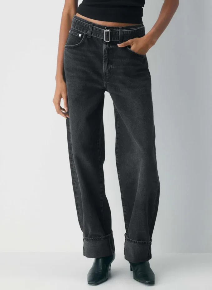 AGOLDE Cuffed Taper Jean