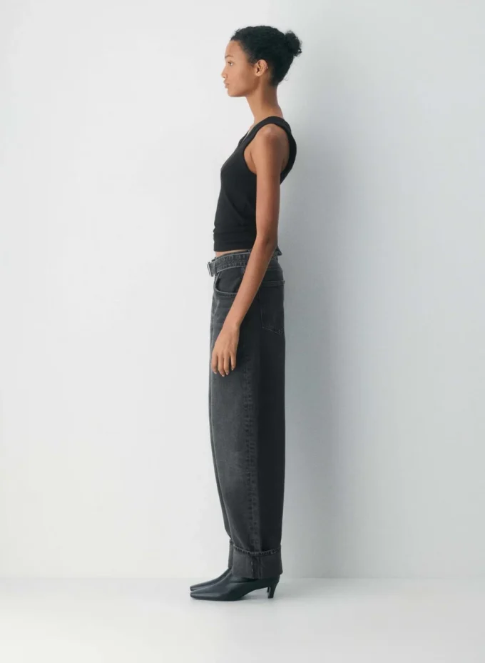 AGOLDE Cuffed Taper Jean