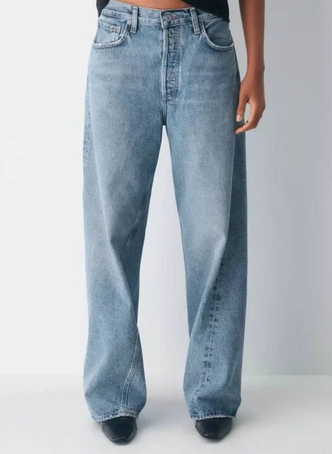 AGOLDE Twist Low Slung Baggy Jean