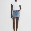 AGOLDE V-waist Mini Skirt