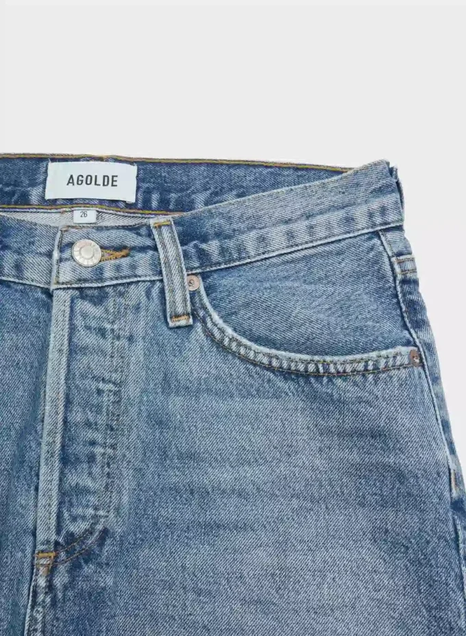 AGOLDE V-waist Mini Skirt