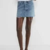 AGOLDE V-waist Mini Skirt