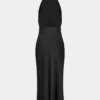 Audience Satin Halter Dress