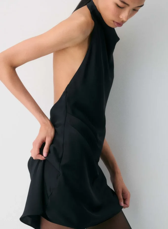 Audience Satin Mini Dress