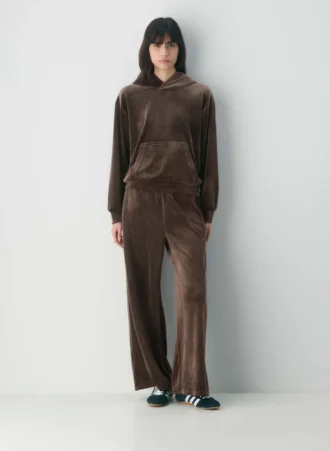 Audrina Velour Hoodie