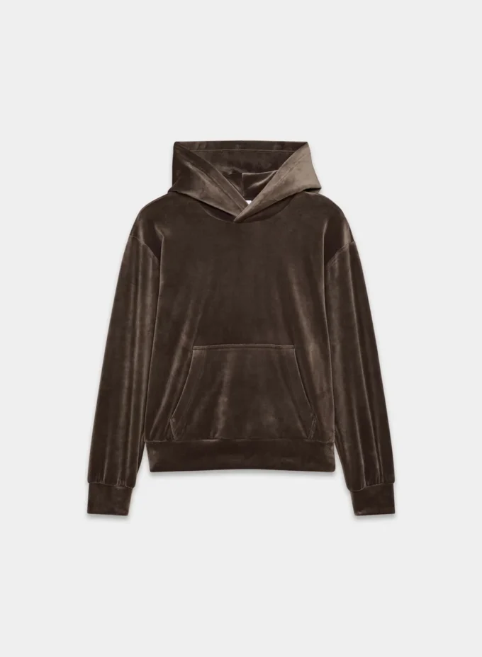 Audrina Velour Hoodie