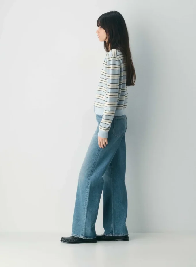 Bare Cashmere Crew Cardigan