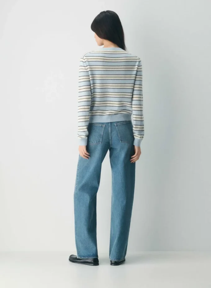 Bare Cashmere Crew Cardigan