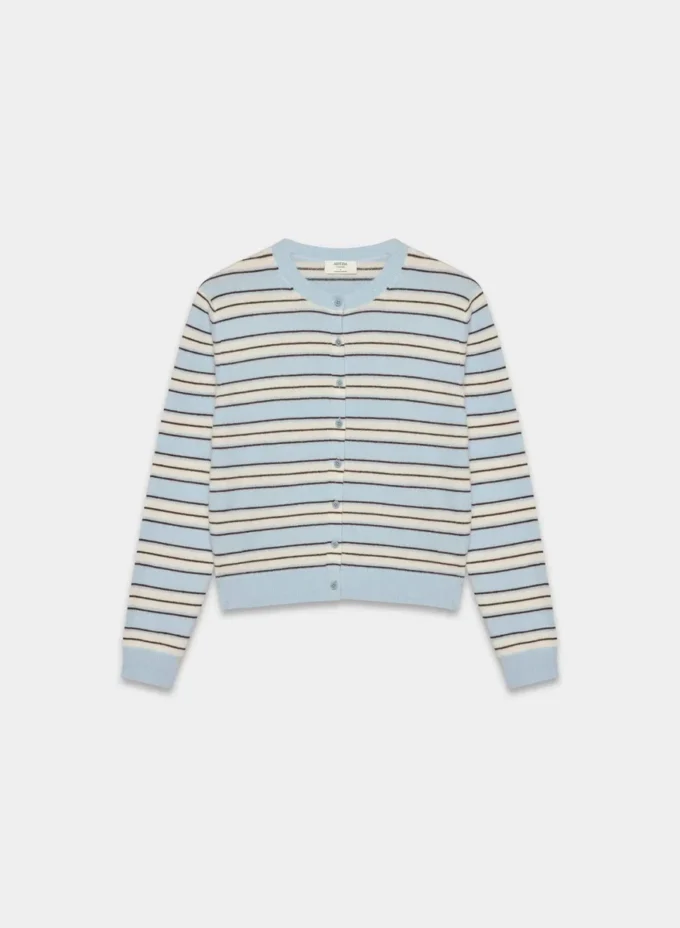 Bare Cashmere Crew Cardigan