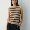 Bare Cashmere Crew Sweater Vest Bare Cashmere Crew Sweater Vest