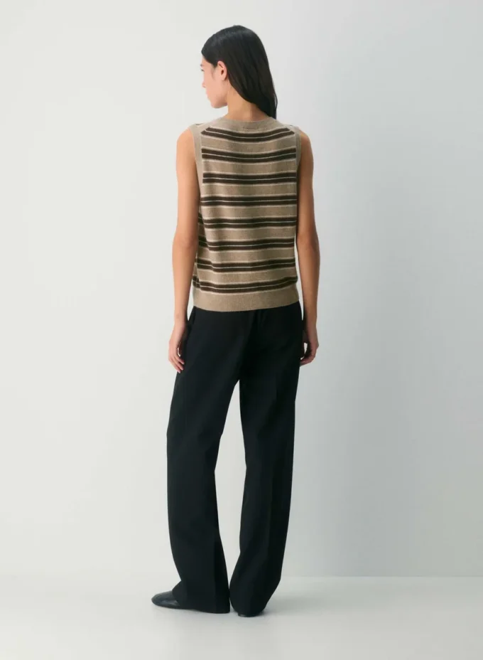 Bare Cashmere Crew Sweater Vest Bare Cashmere Crew Sweater Vest