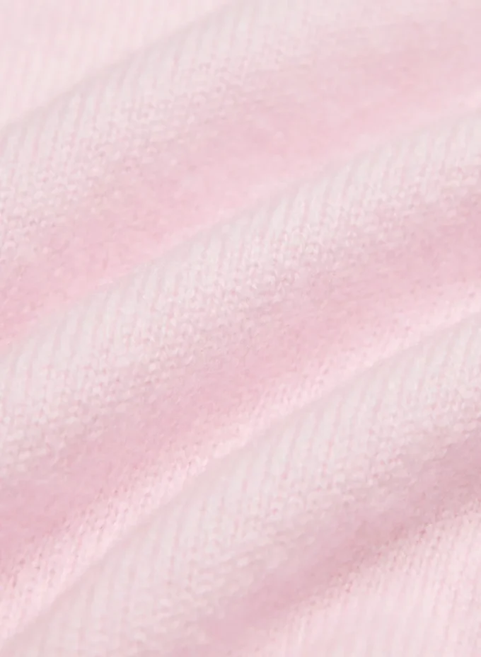 Bare Cashmere Shortsleeve Crew Sweater