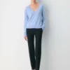 Bare Cashmere V-neck Sweater