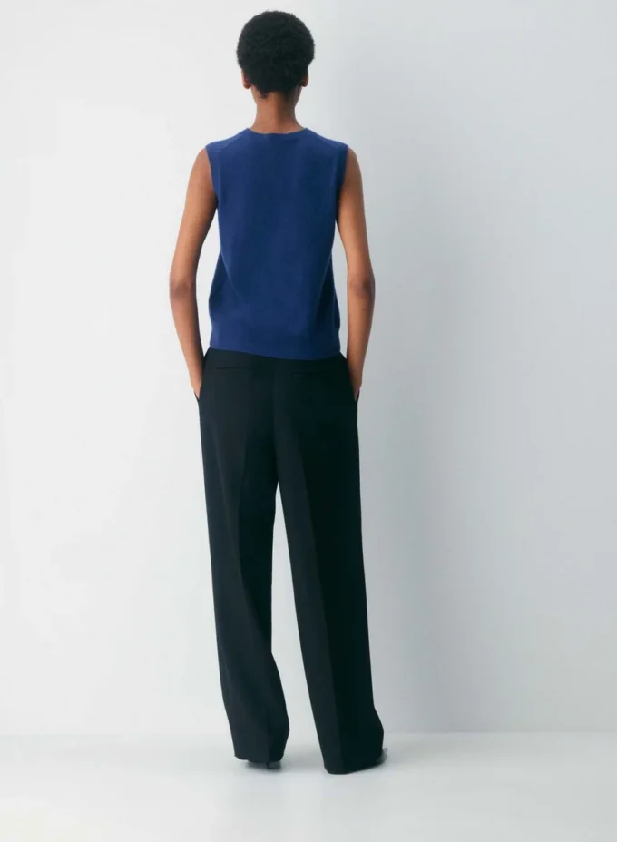 Bare Cashmere V-neck Sweater Vest