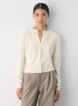 Bare Merino Wool Crew Cardigan