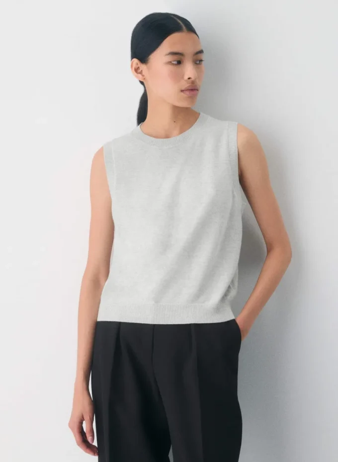 Bare Merino Wool Crew Sweater Vest