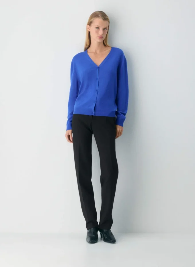 Bare Merino Wool V-neck Cardigan