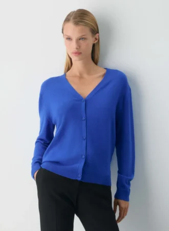 Bare Merino Wool V-neck Cardigan