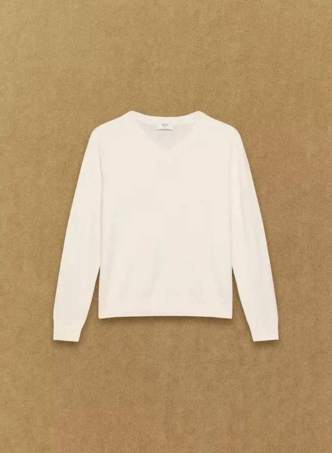 Bare Merino Wool V-neck Sweater