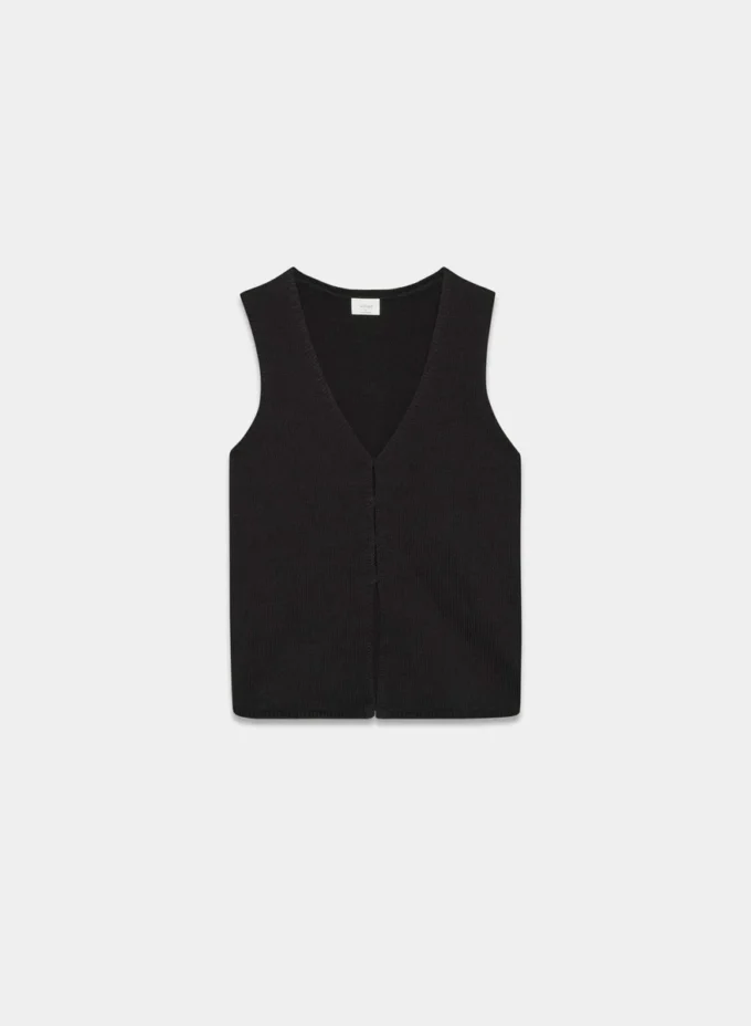 Basque Hip Sweater Vest