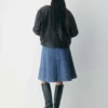 Billet Denim Skirt