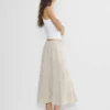 Bouquet Linen Skirt
