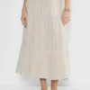 Bouquet Linen Skirt