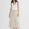 Bouquet Linen Skirt
