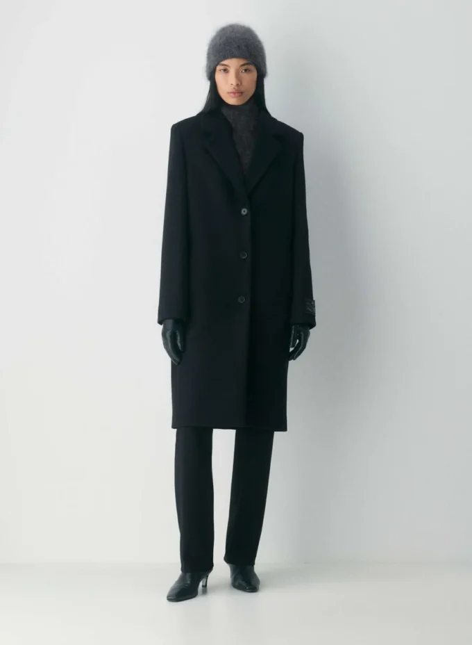 Brushed Cashmere Cuffed Beanie