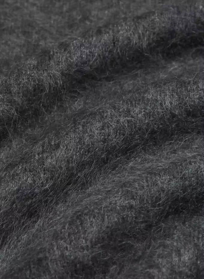 Brushed Cashmere Relaxed Turtleneck