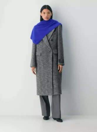 Brushed Cashmere Triangle Scarf