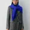 Brushed Cashmere Triangle Scarf