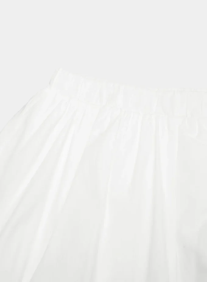 Bubbly Poplin Mini Skirt