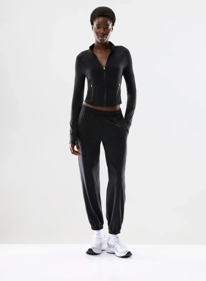 BUTTER Distance Waist Zip Up