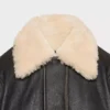 Calle Leather Aviator Jacket