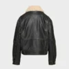 Calle Leather Aviator Jacket