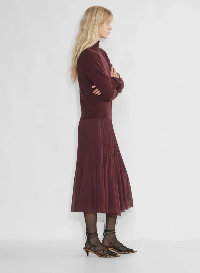 Cashmere Mockneck Sweater