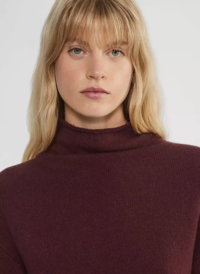 Cashmere Mockneck Sweater