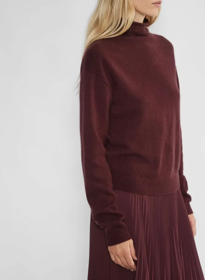 Cashmere Mockneck Sweater