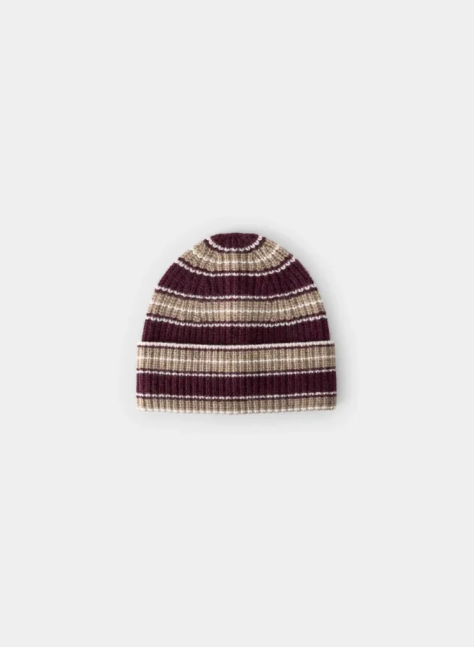 Cashmere Rib Beanie