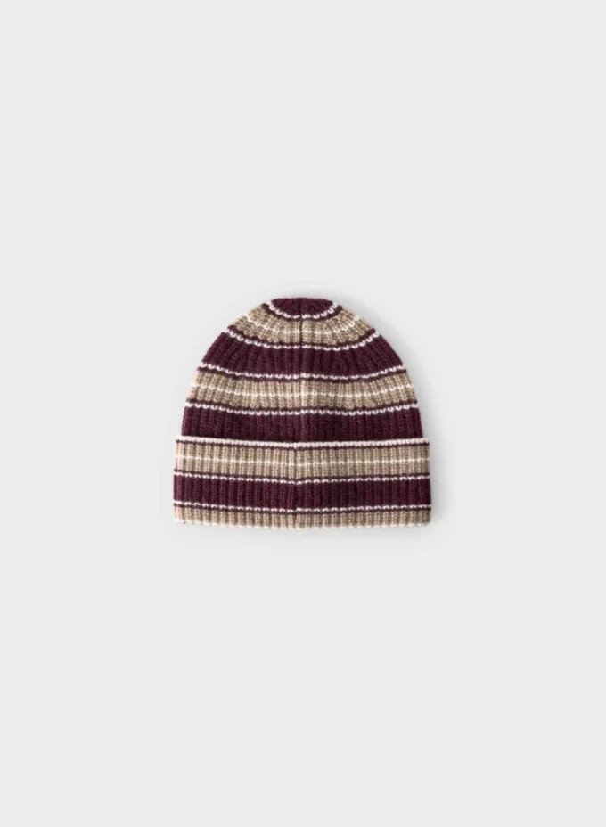 Cashmere Rib Beanie