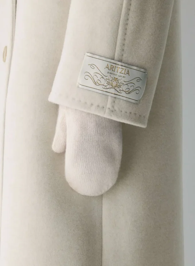 Cashmere Rib Mitten Cashmere Rib Mitten