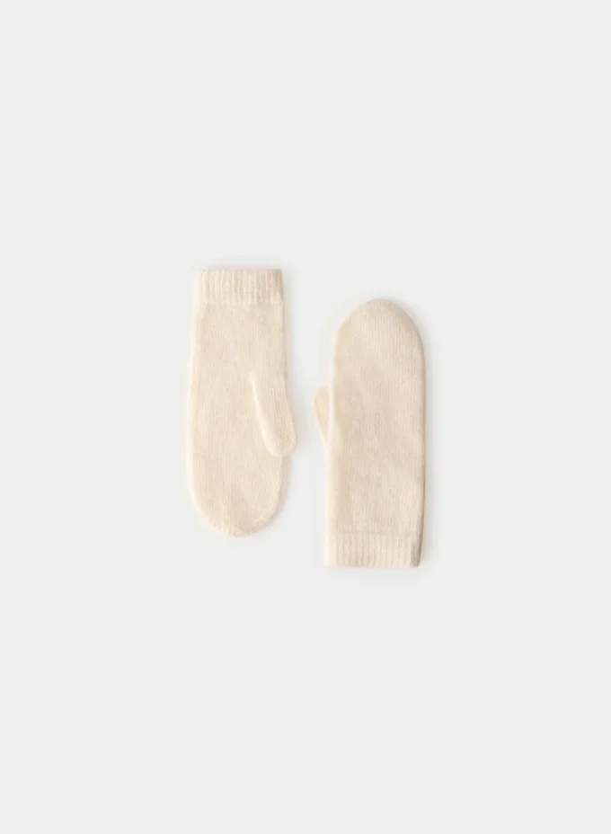 Cashmere Rib Mitten Cashmere Rib Mitten