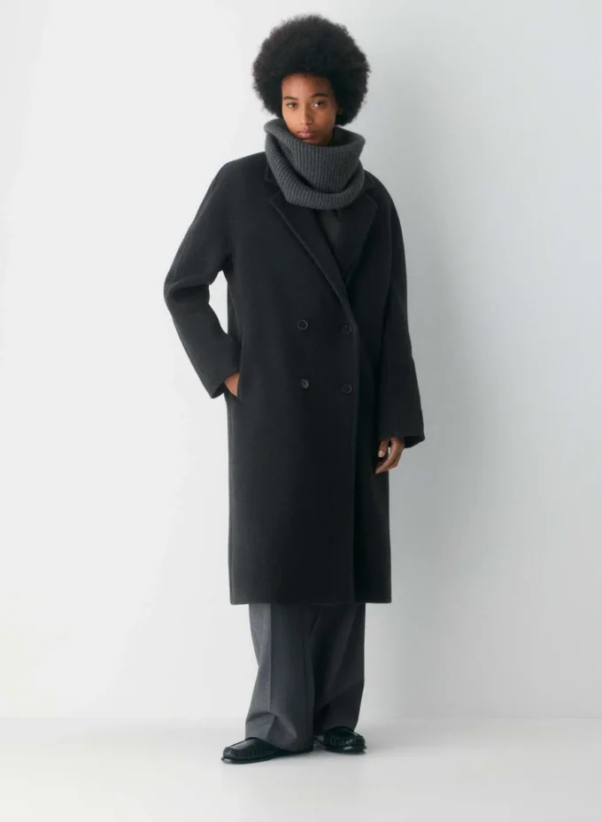 Cashmere Rib Neck Warmer