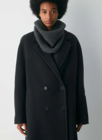 Cashmere Rib Neck Warmer